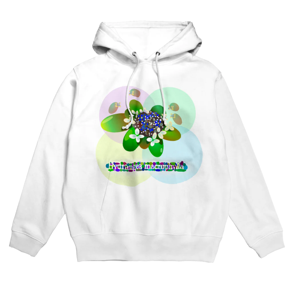 『NG （Niche・Gate）』ニッチゲート-- IN SUZURIの〇絵『額紫陽花h.t.』 Hoodie