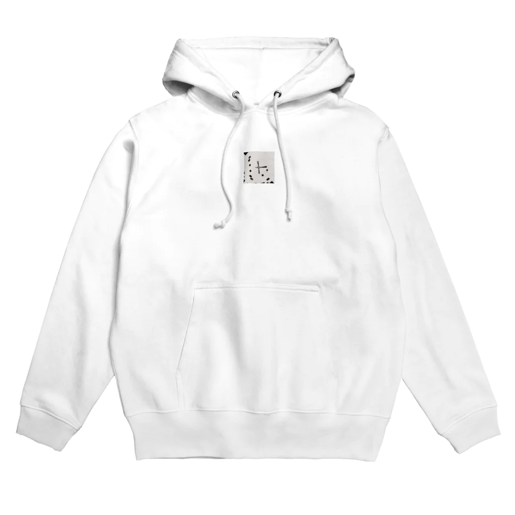 名前の名前は名前ですの黒四角 Hoodie