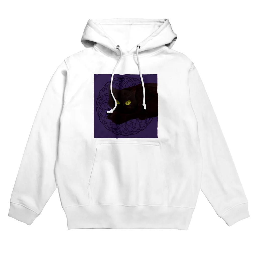 H1N4の猫の絵 Hoodie