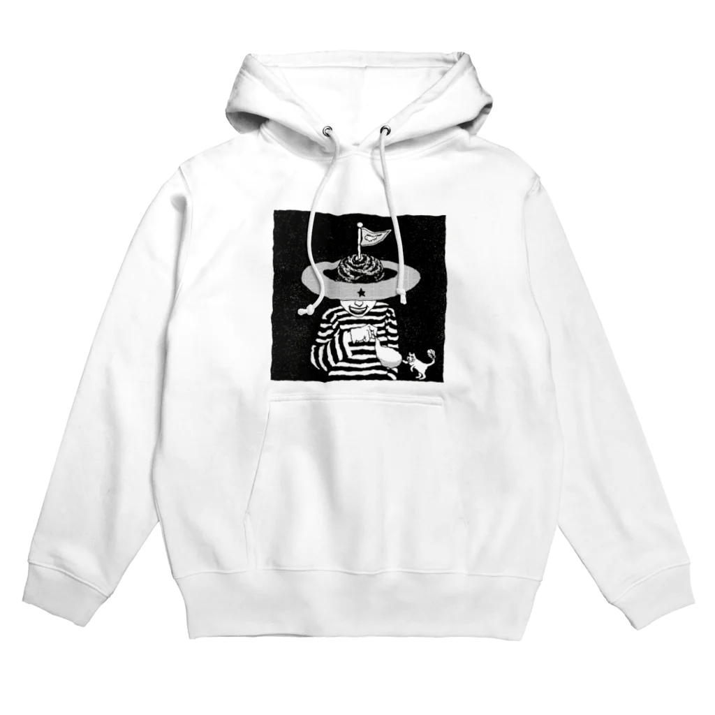 猫山アイス洋品店の地球頭 Hoodie