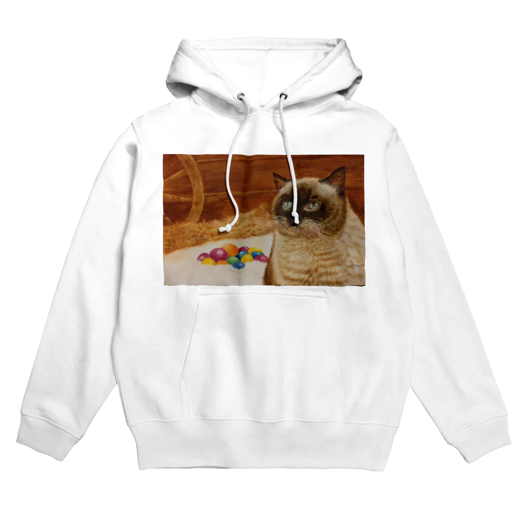 ショップみほりんのブリティッシュショートヘアのブラウニーちゃん Hoodie