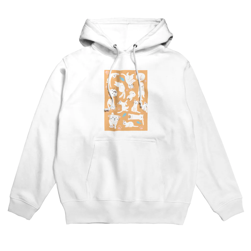 saji_equal_spoonのLOVE!!猫ちゅわん Hoodie