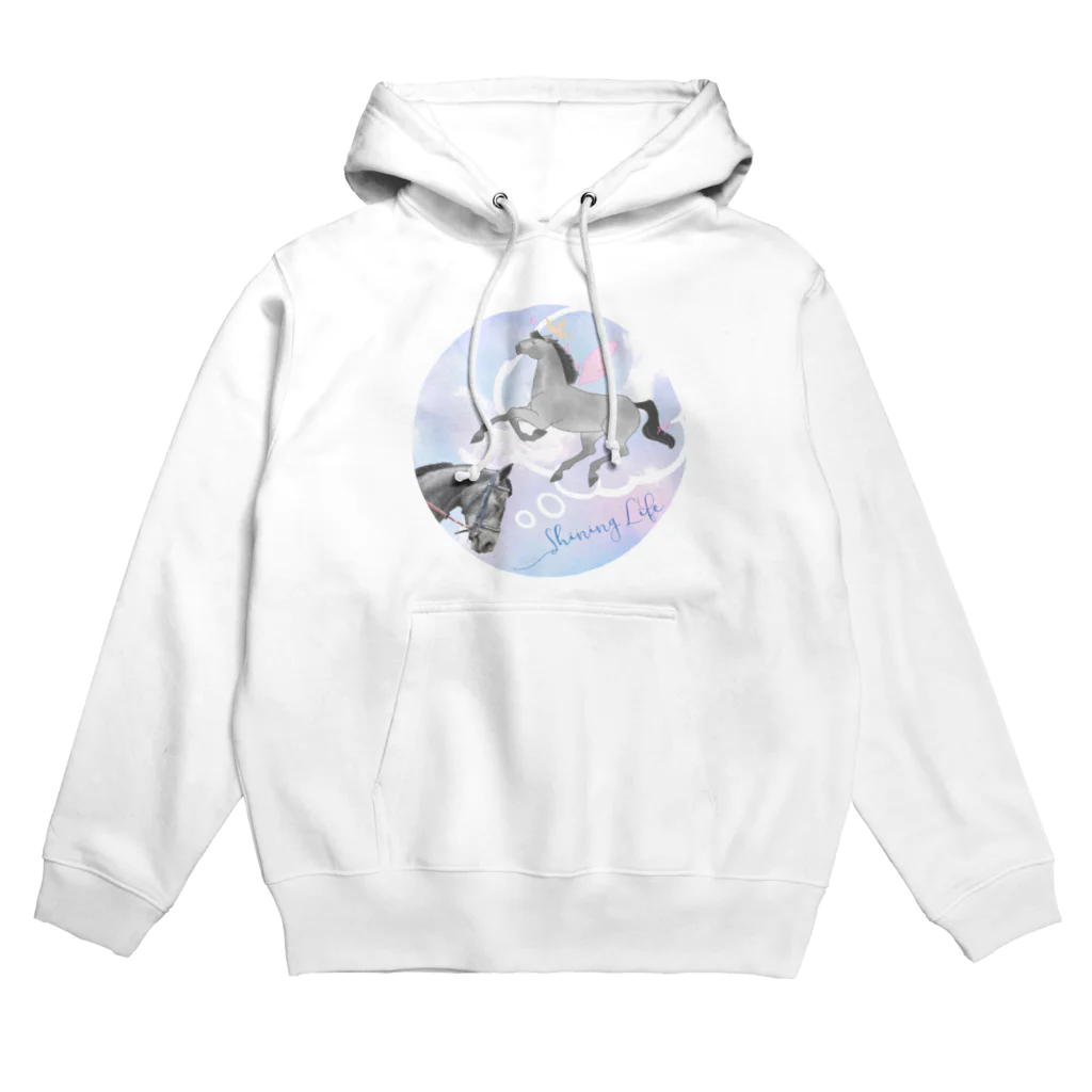 Loveuma. official shopのDreamin' Maihime. by Horse Support Center Hoodie