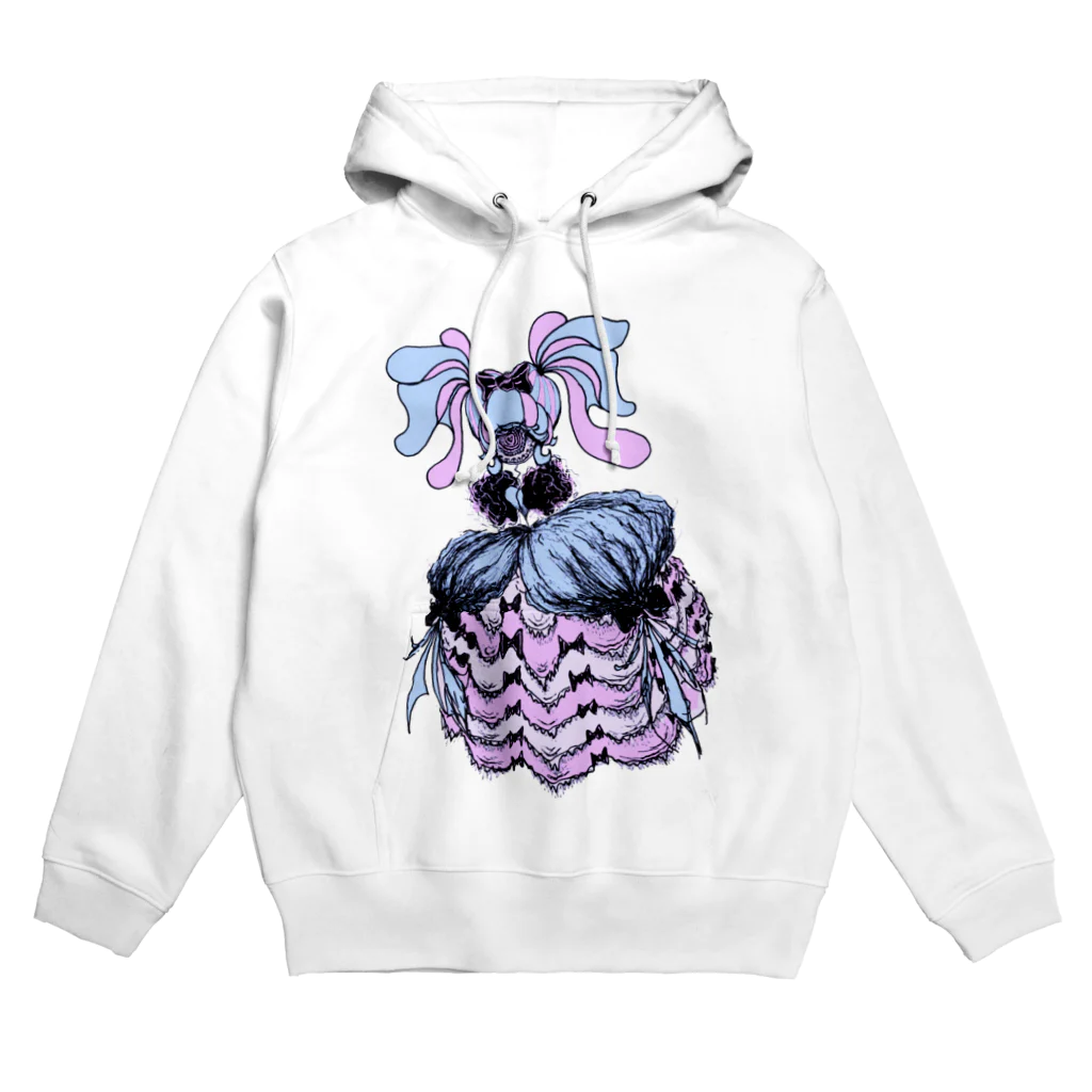 RANGANMARUの単眼ちゃん♡リボンドレスツインテール Hoodie