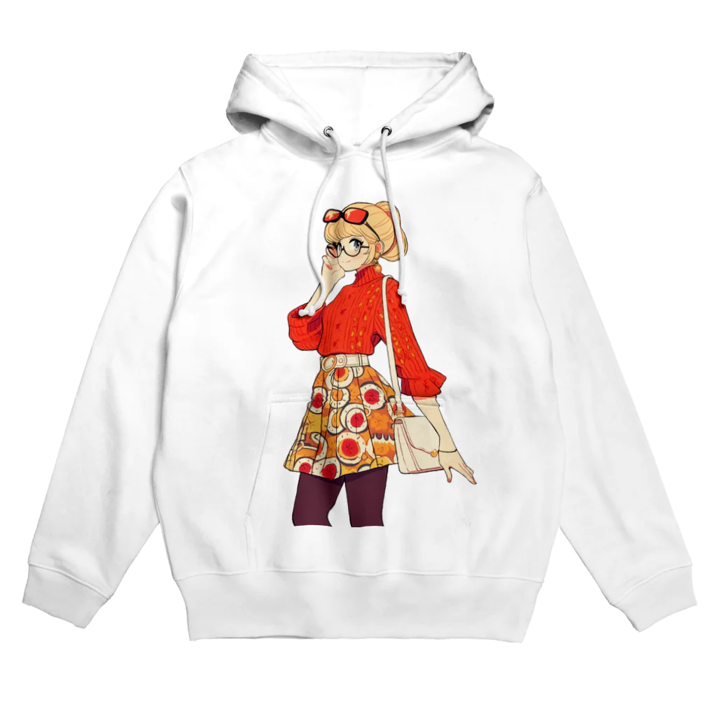 桜音ことこ企画の赤いスウィター Hoodie