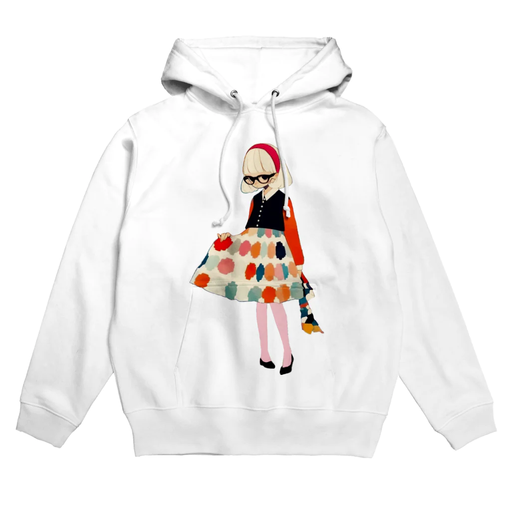 桜音ことこ企画のカラフルドット Hoodie