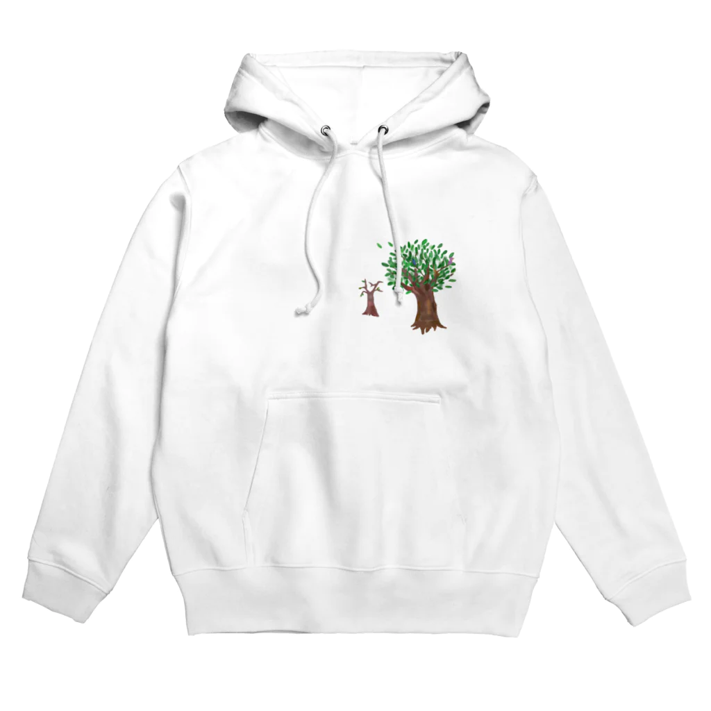 cobadiyのことわざシリーズ「寄らば大樹の陰」 Hoodie