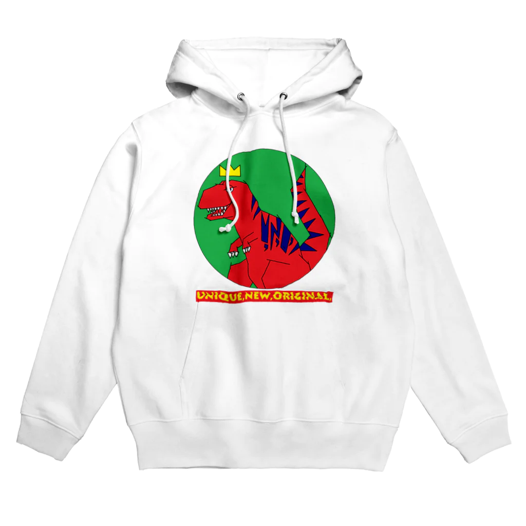 Q2 designのティラ¨ウノ¨サウルス Hoodie