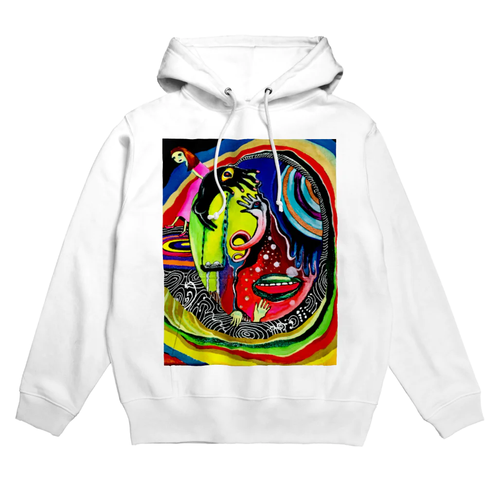 donmakiの手描きイラスト Hoodie