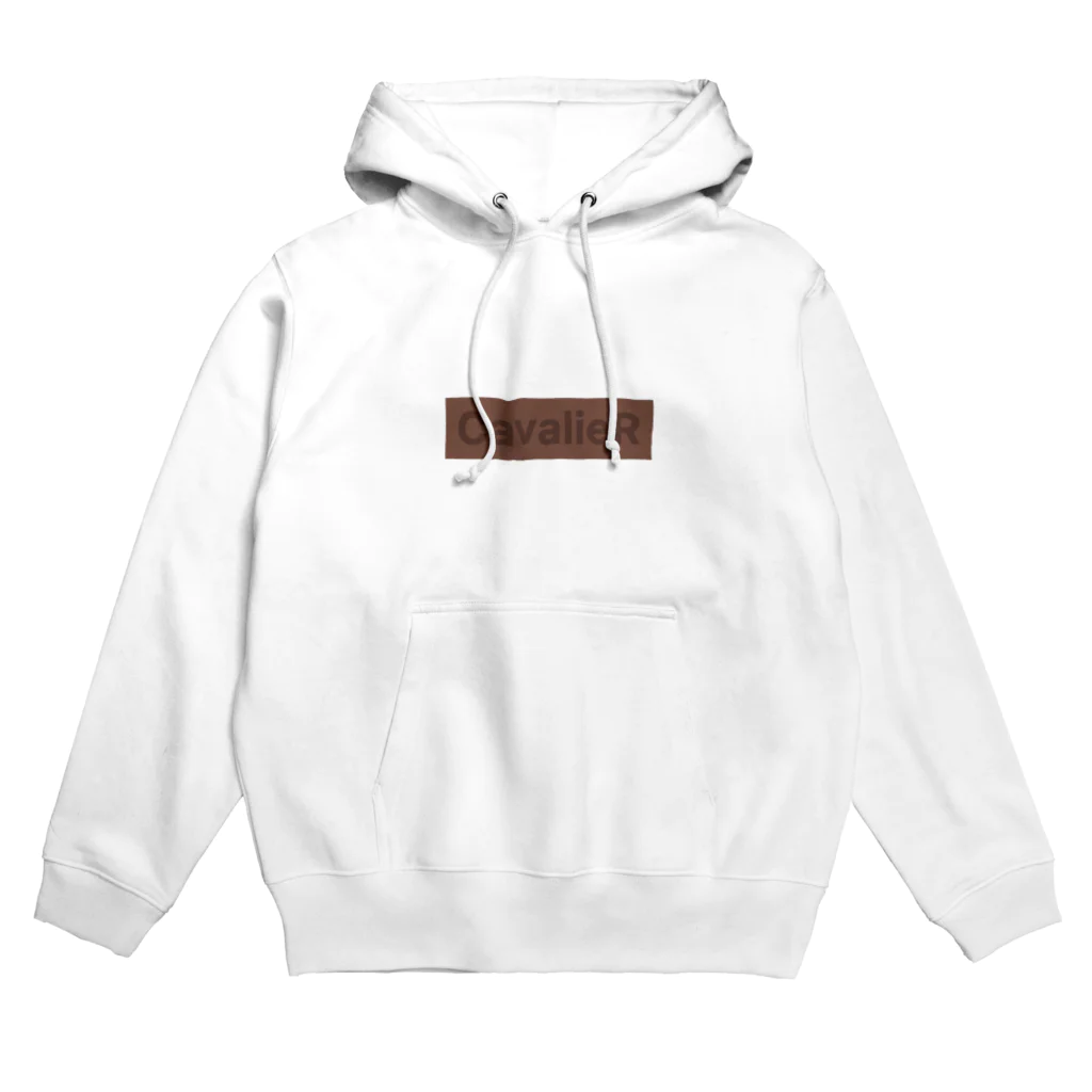 CavalieR【キャバリアール】のCavalieR ボックスロゴ (ルビー) Hoodie