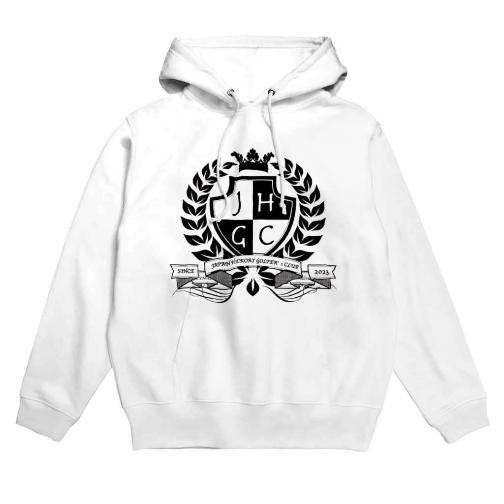 ヒッコリーゴルファーのJHGCのロゴ入りグッズ Hoodie