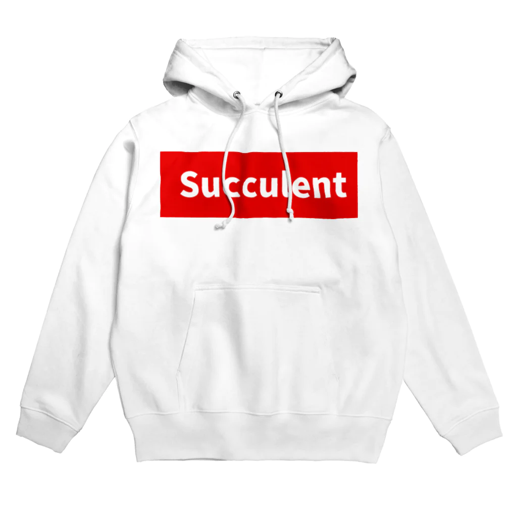 ふじのsucculentロゴ Hoodie