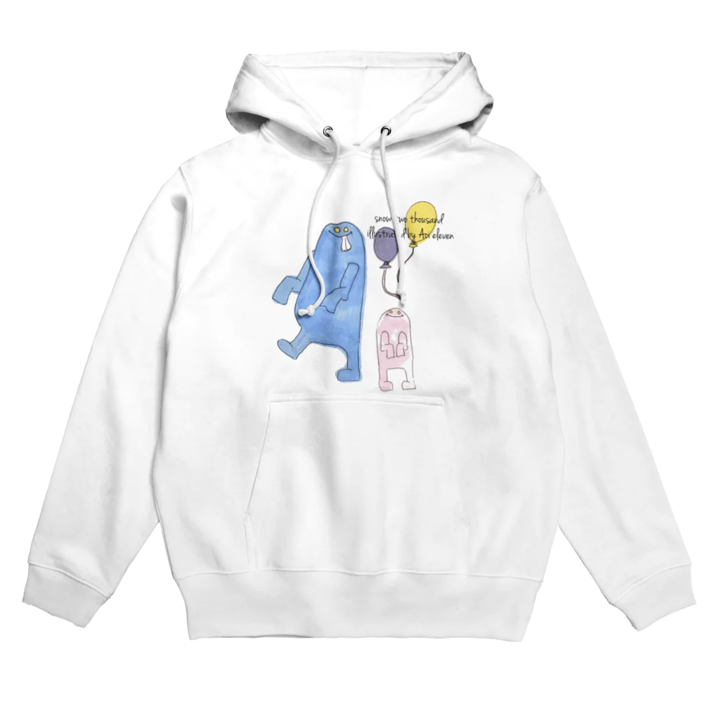 snow two thousandのバケバケ Hoodie