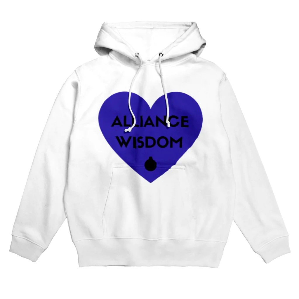 アリスマン【仮想通貨】のALLIANCE&WISDOM・アリスマングッズ Hoodie