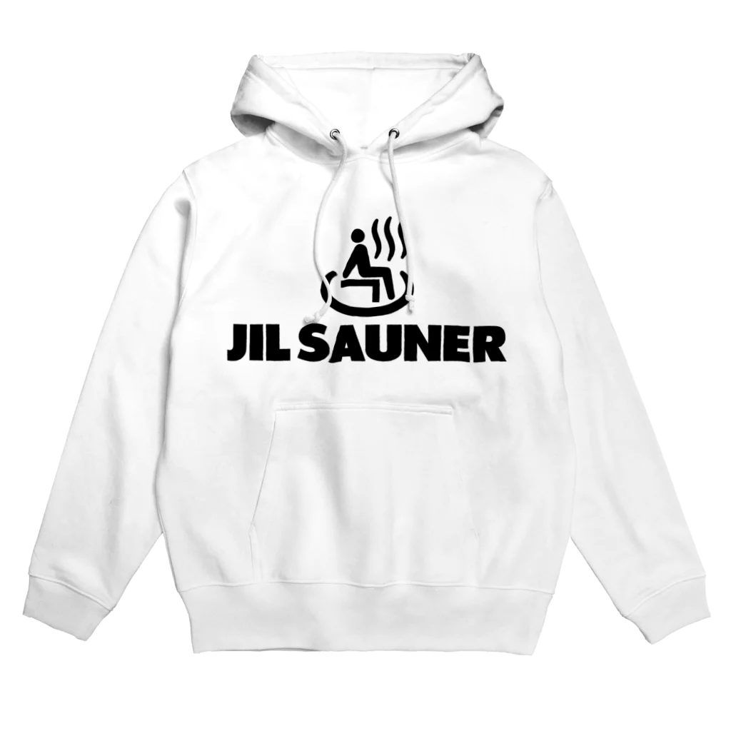 FUNNY JOKESのJIL SAUNER-ジルサウナー-サウナピクトグラムロゴ Hoodie