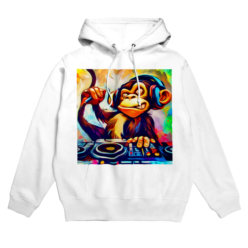 マッスルショッピングのDJさるくん Hoodie