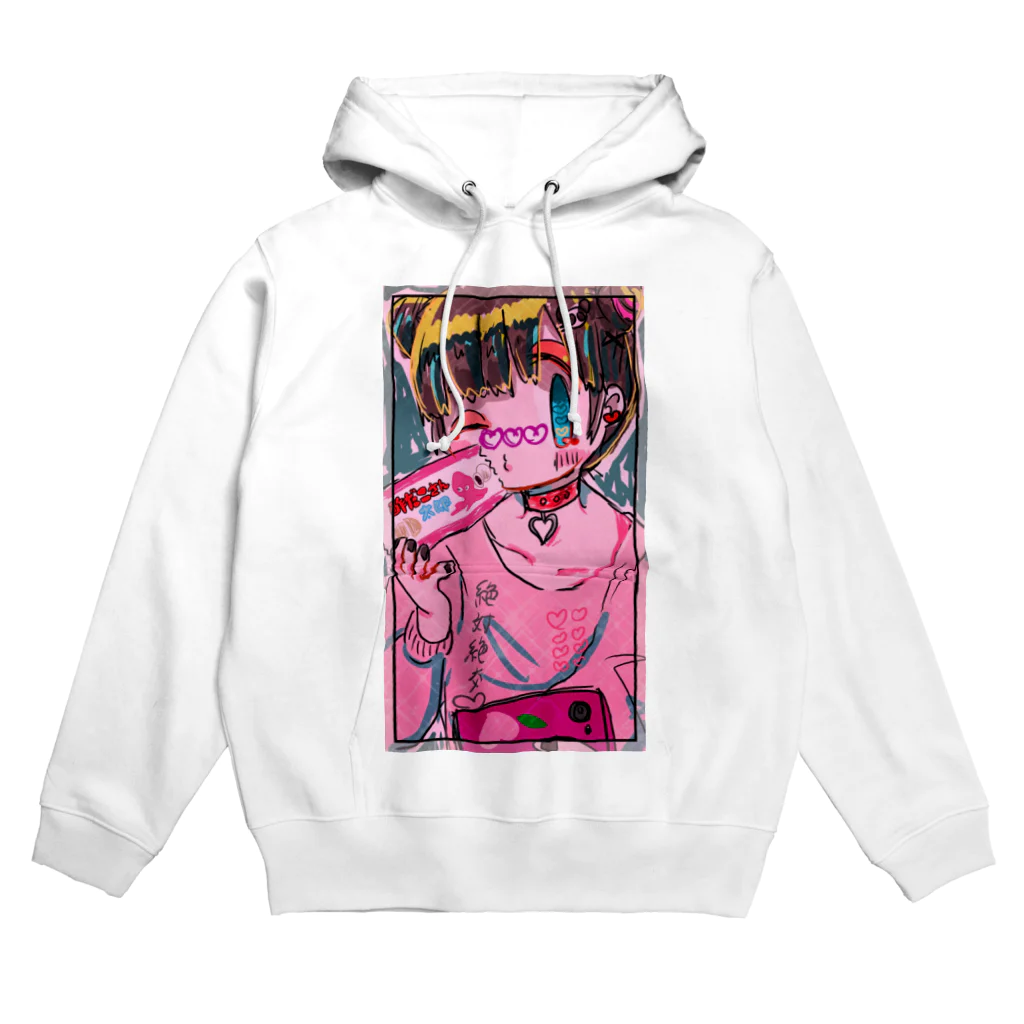 むみ麦の絶対絶交自撮女 Hoodie