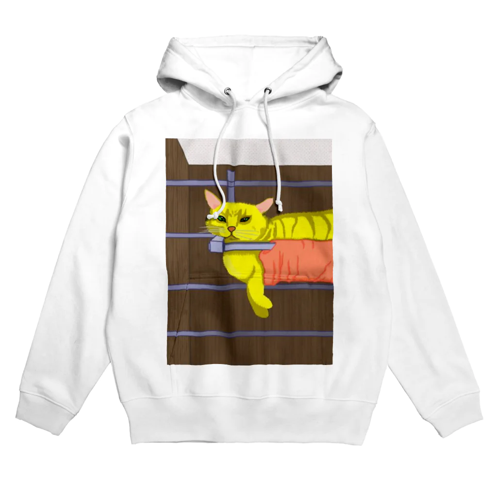 nekorokuのふて寝子 Hoodie