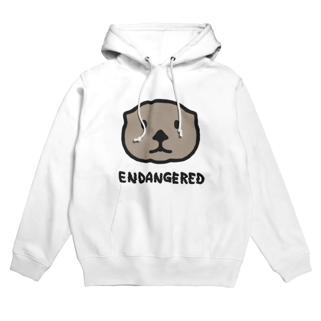 BISCUITのラッコのしおたん ENDANGERED Hoodie