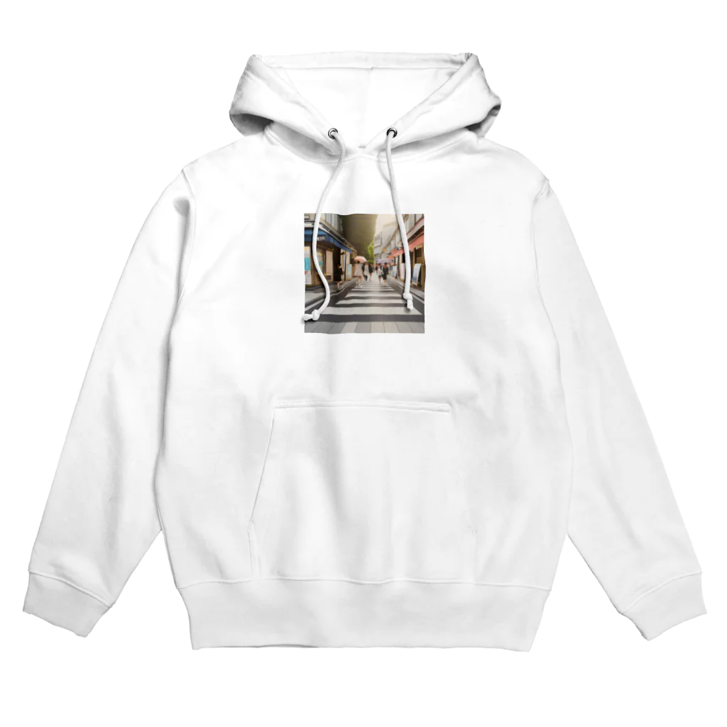 ジャス　ミンの海外オシャレ風景 Hoodie