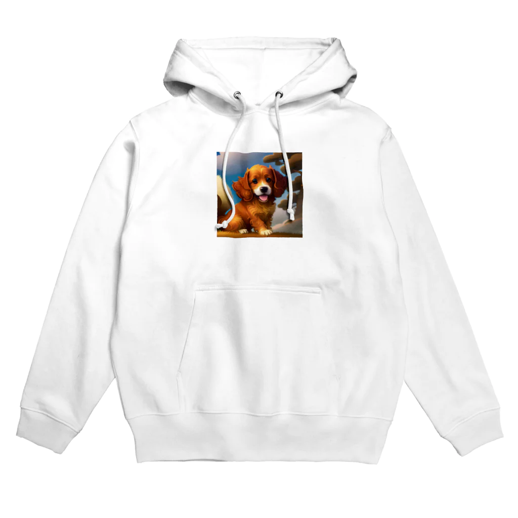 fumi__23のかわいい犬のグッズ Hoodie