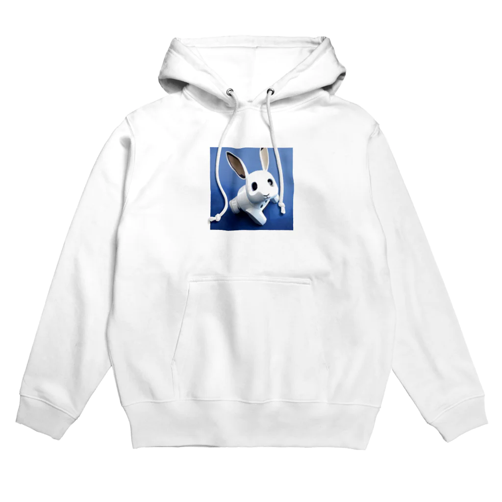 u.l.c.39のロボットうさぎ Hoodie