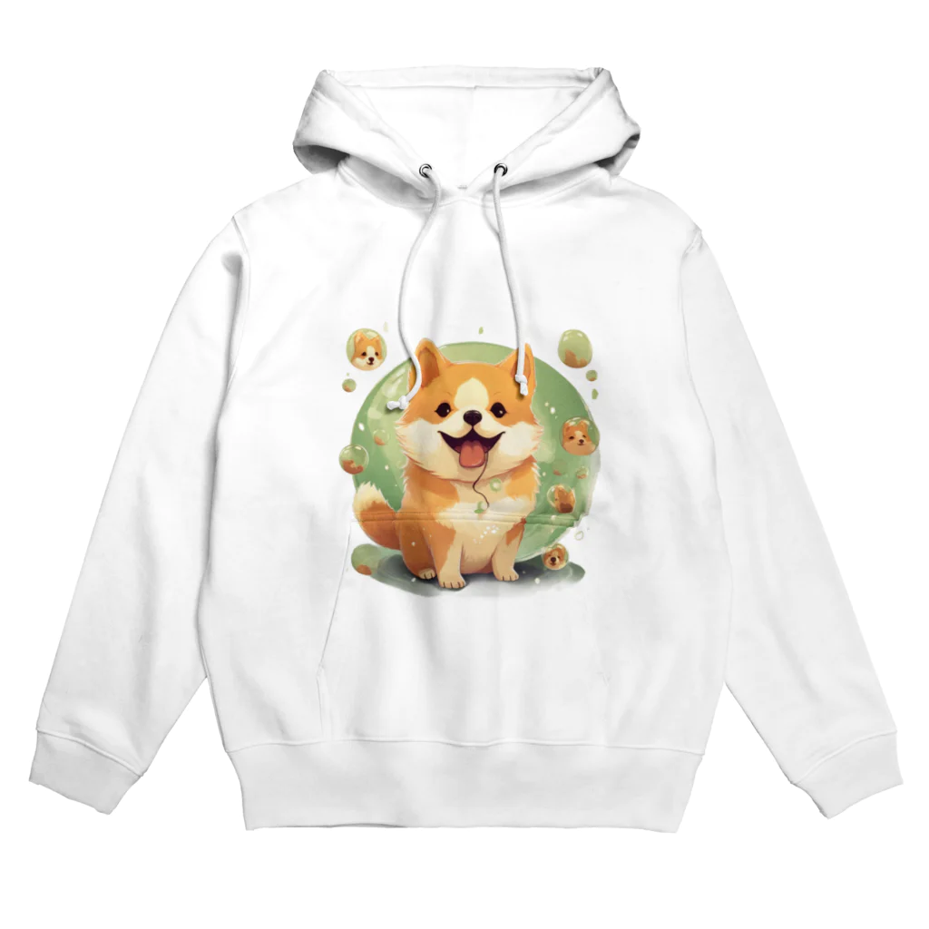 ぽこのころころわんちゃん Hoodie