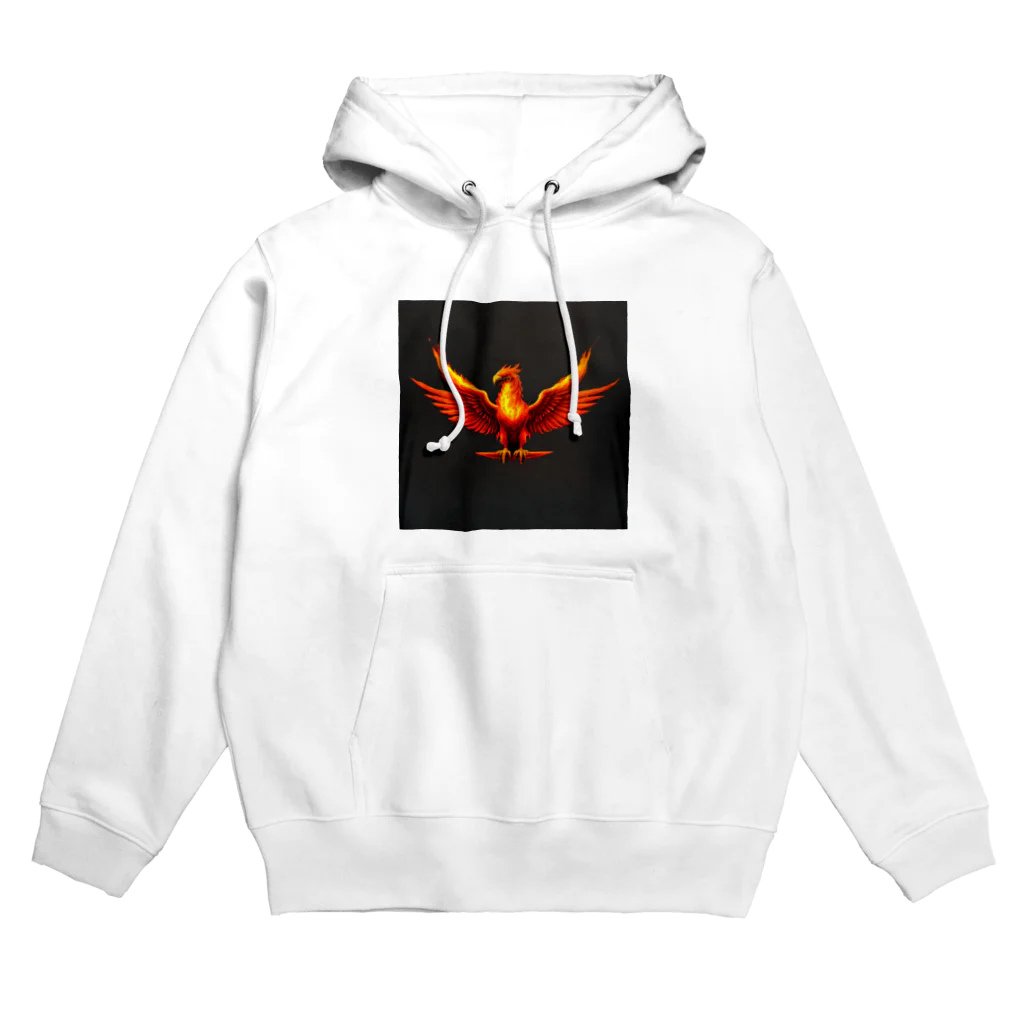 デザインショップ guccyのファイヤーバード Hoodie