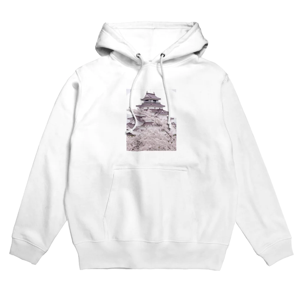 TMK-の城と桜のコラボ Hoodie