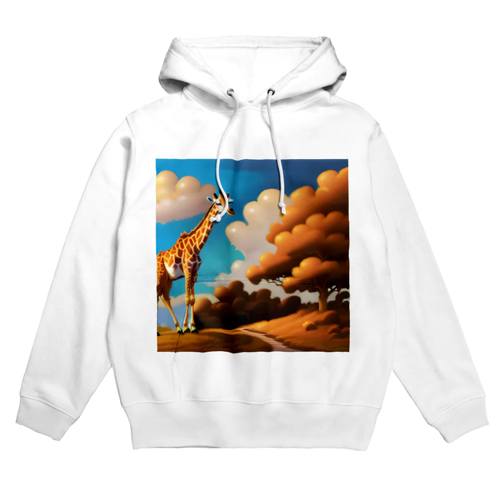 akazukinosiroの美しいキリン Hoodie