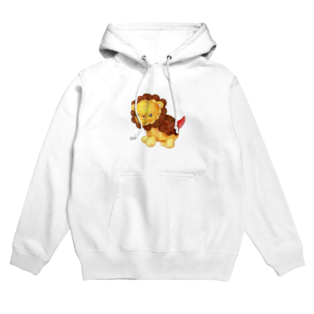 satoayaのアニマルカフェのフードアニマル　たこ焼きライオン Hoodie