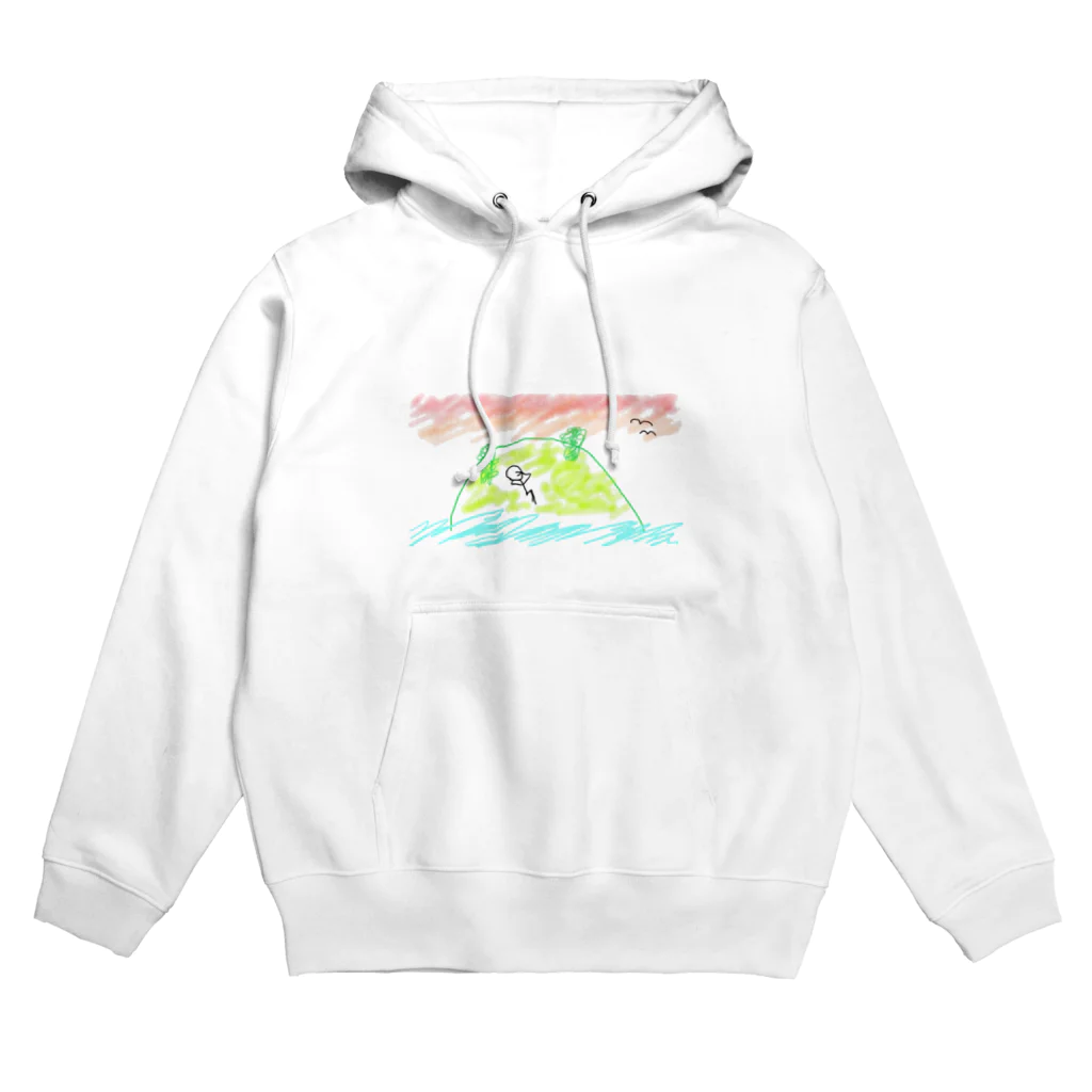 ボーにんげんの家の孤島のボーにんげん Hoodie