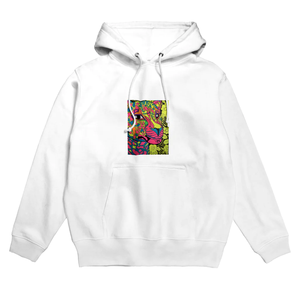 動物絵 Jamanakocic storeのジャガー ファッションアイテム Hoodie