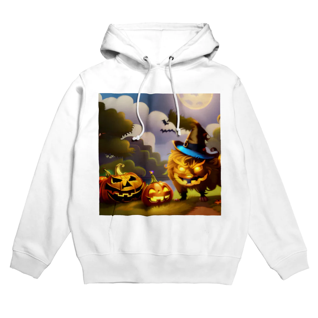 ピーカーブーのハロウィンのモンスターパーティ Hoodie