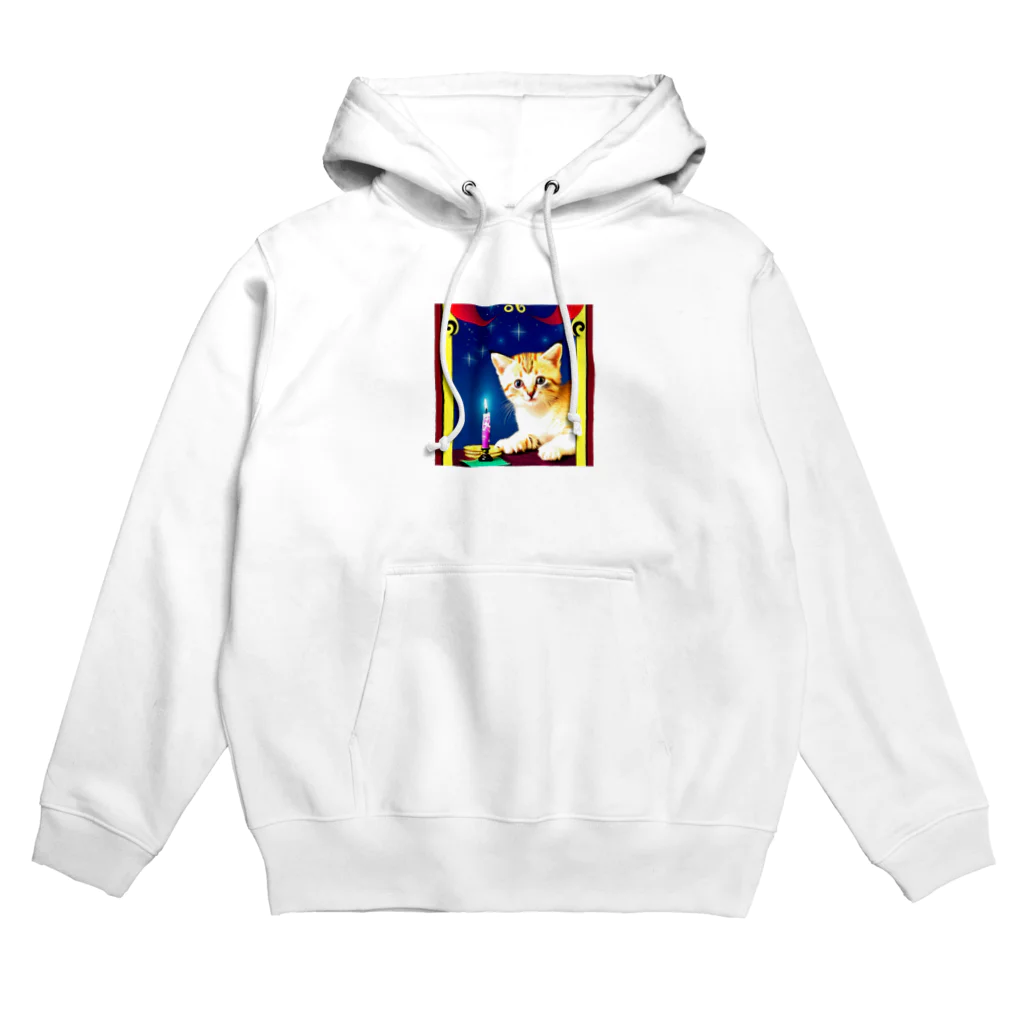 可愛い猫ちゃんの占い猫ちゃん Hoodie