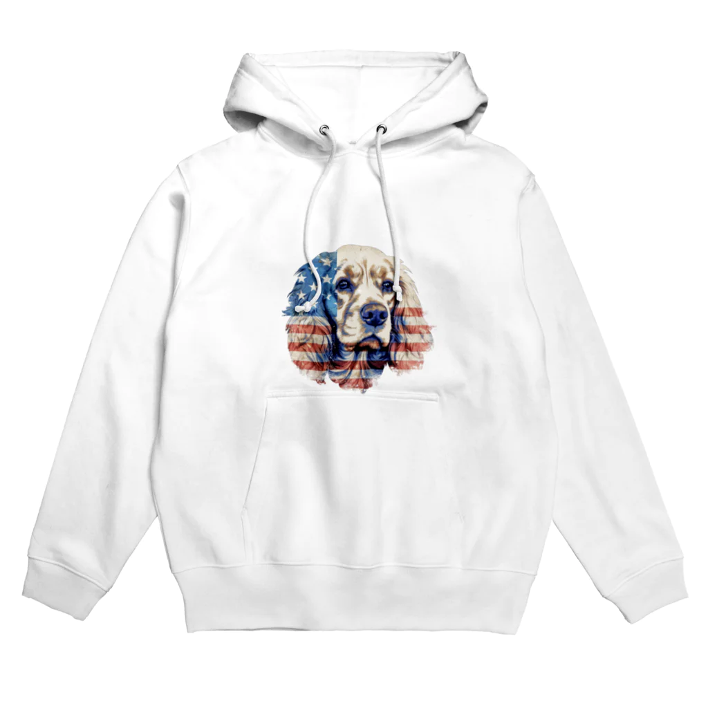 dogsdream8246のアメリカンコッカーアメリカ Hoodie