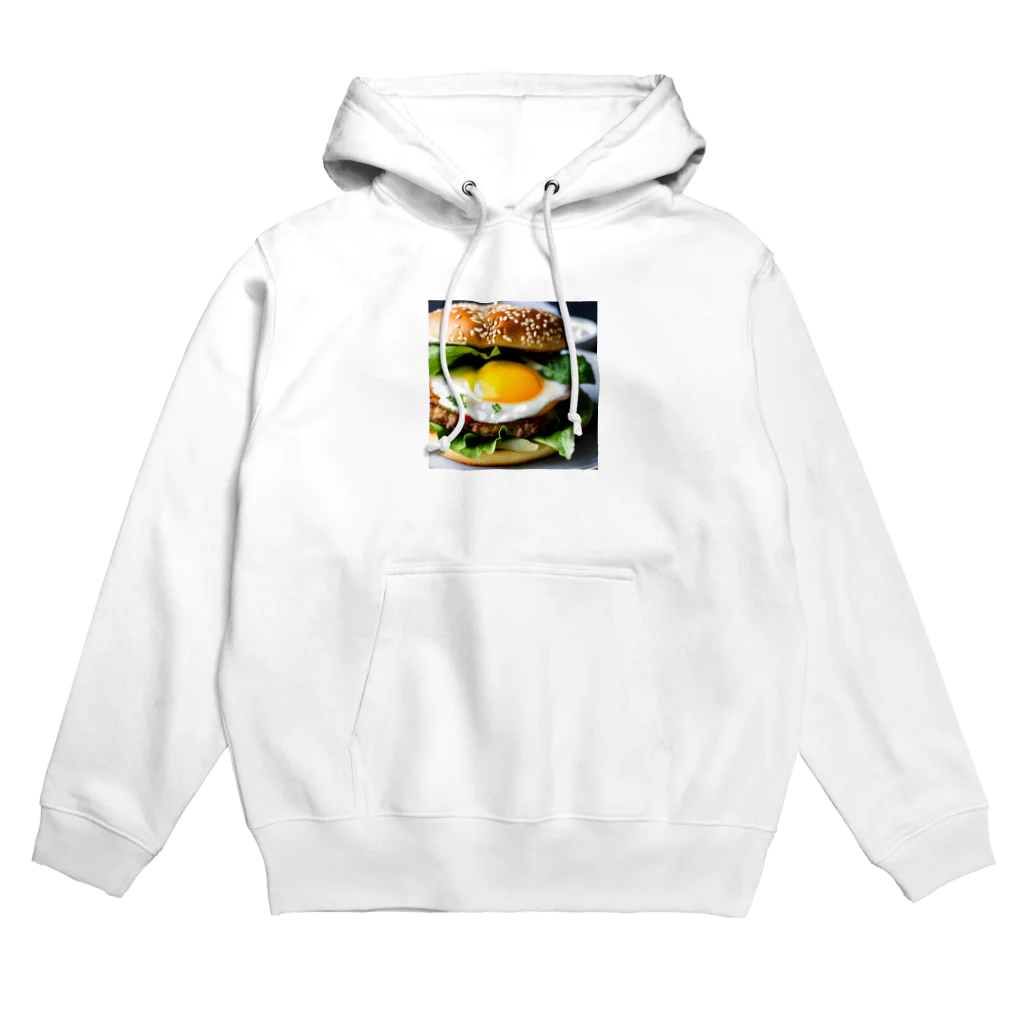 チワワ愛好家ショップの半熟とろけるハンバーグ チーズ愛好家の夢！ Hoodie