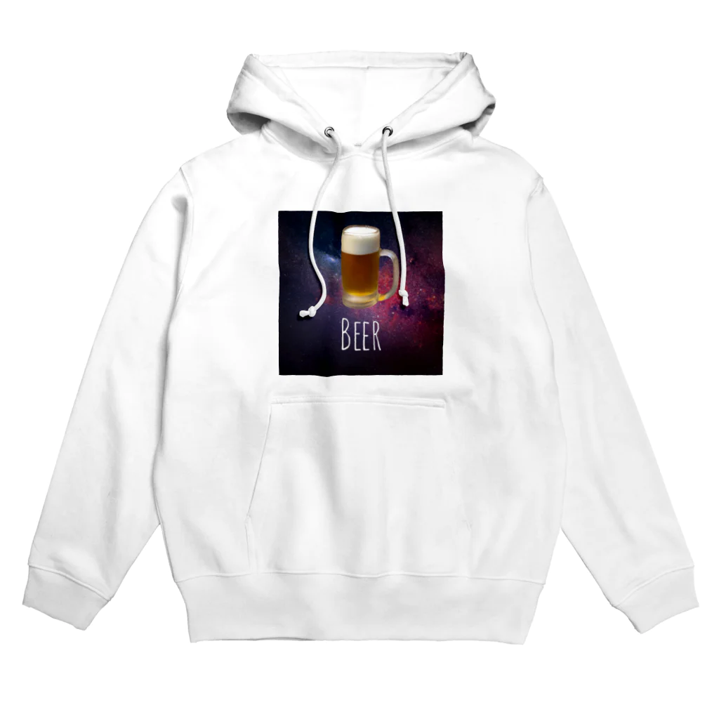 ノブお@グルメ調査員🍙のBeer(宇宙) Hoodie