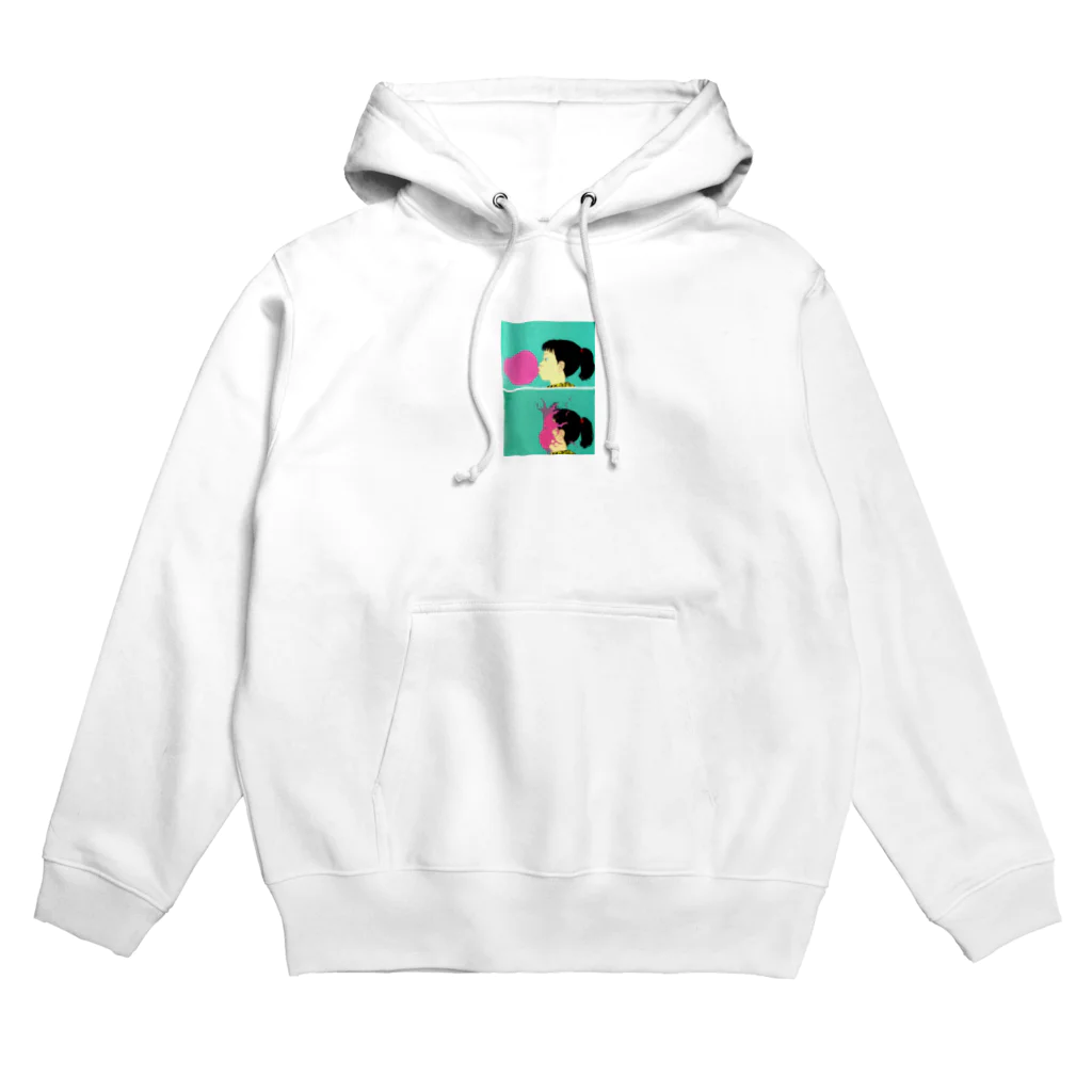 おでんの風船と女の子 Hoodie