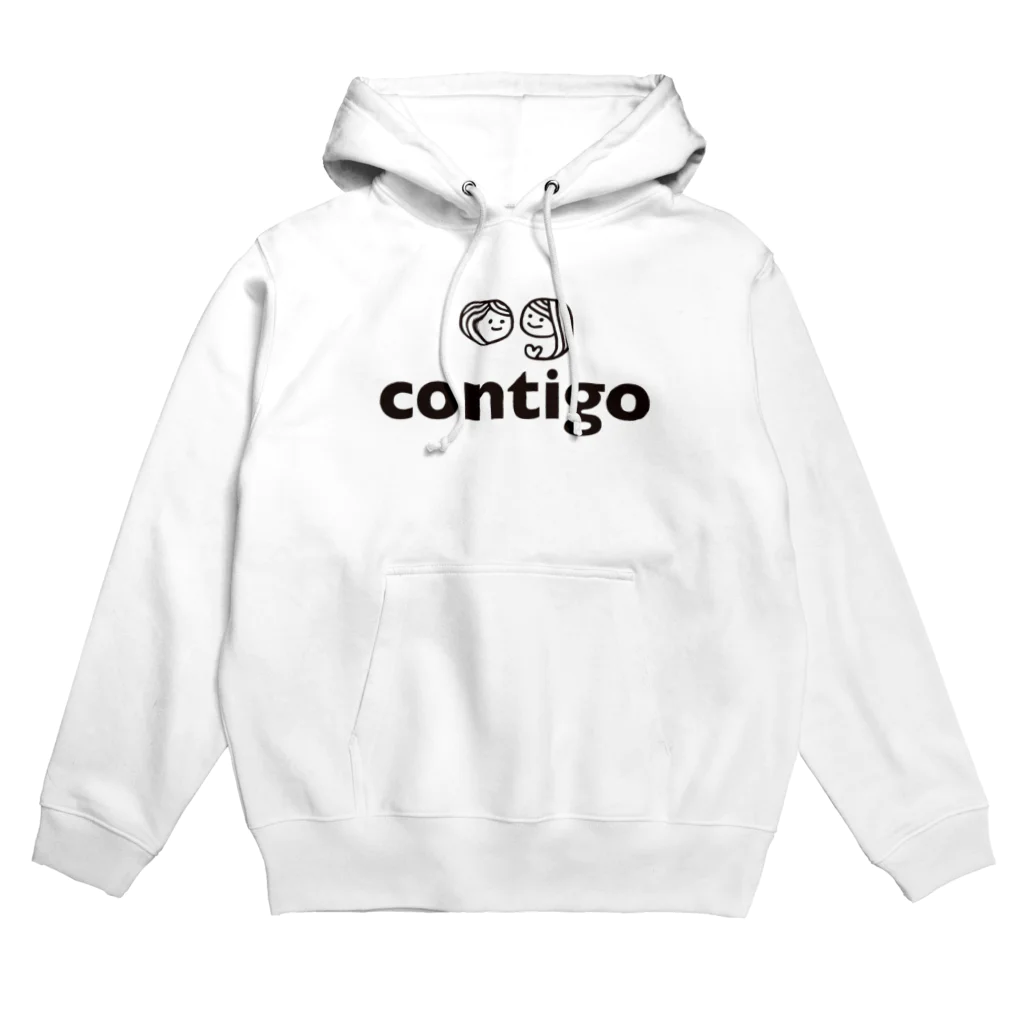 コンティーゴ・デザインのコンティーゴロゴ Hoodie