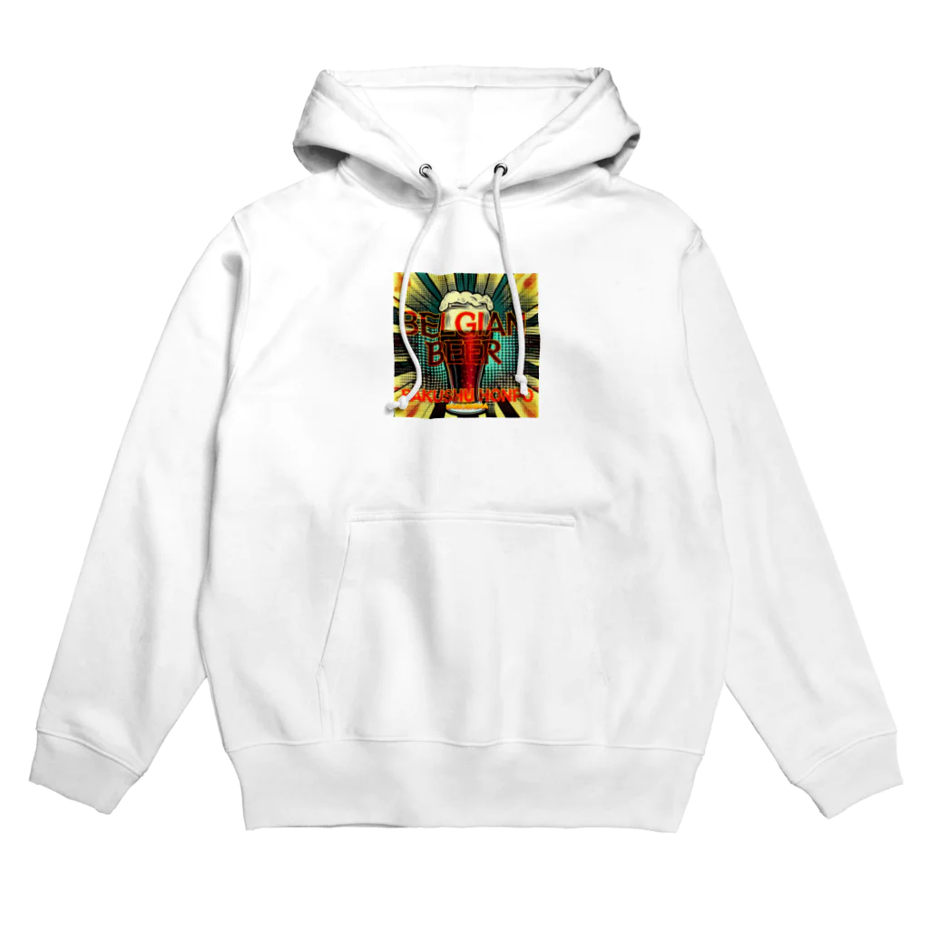 ベルギービールバー麦酒本舗公式グッズのベルギービールの麦酒本舗 Hoodie