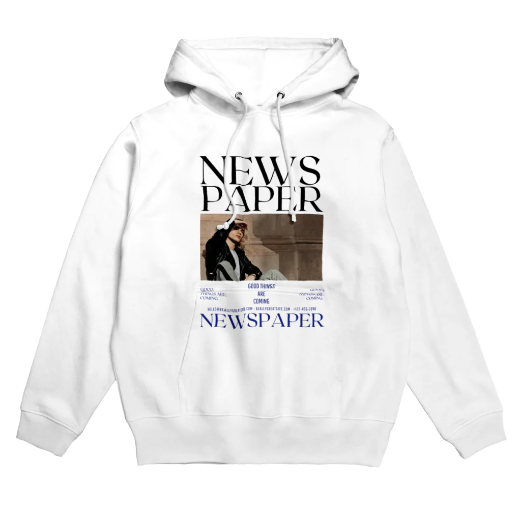 show.のNEWS PAPER Hoodie