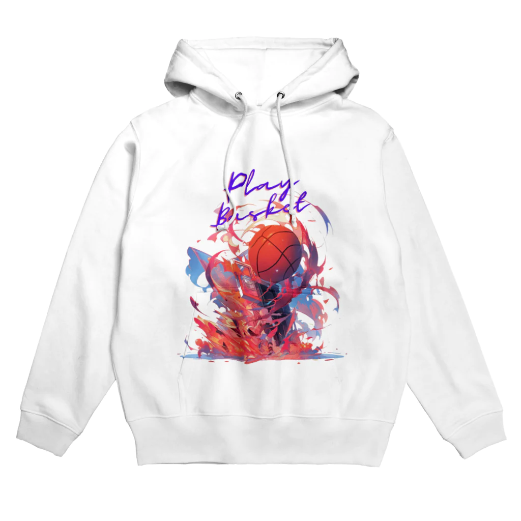 SUY_art_のPlay Basket Hoodie