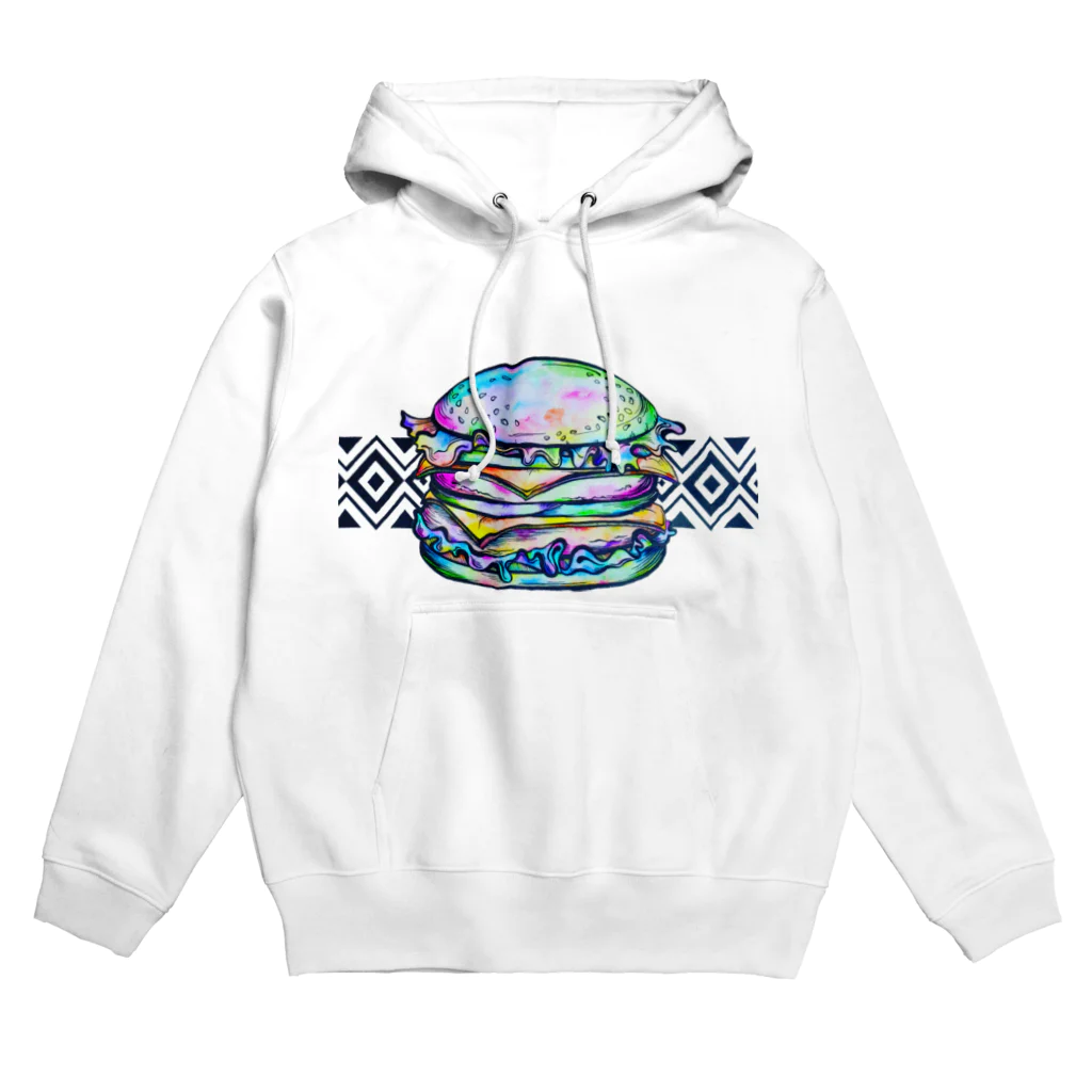 colorfuloriのカラフルバーガー Hoodie