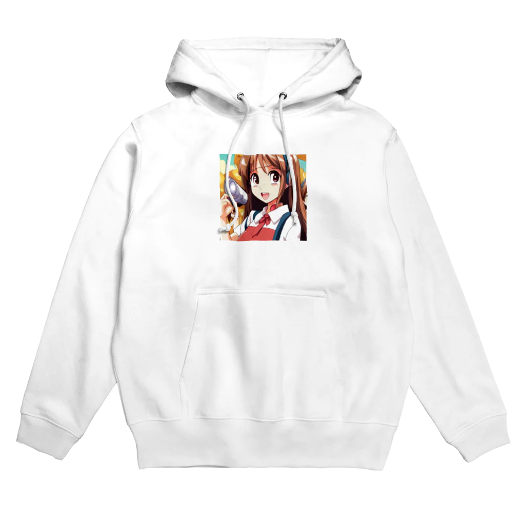 🎨デザイン宮殿🛍️のヘッドホン美少女 Hoodie