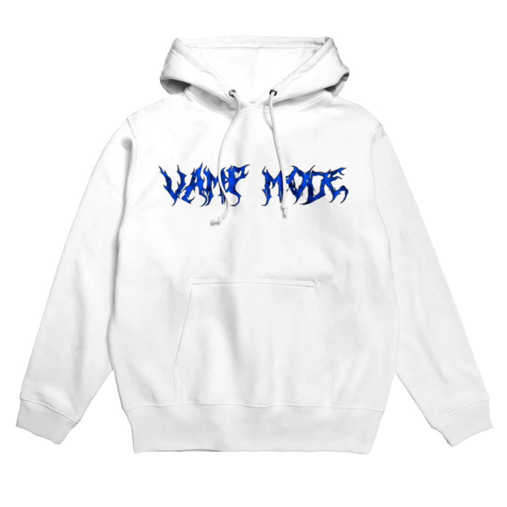 Vamp ModeのLogo Hoodie (BLUE) パーカー