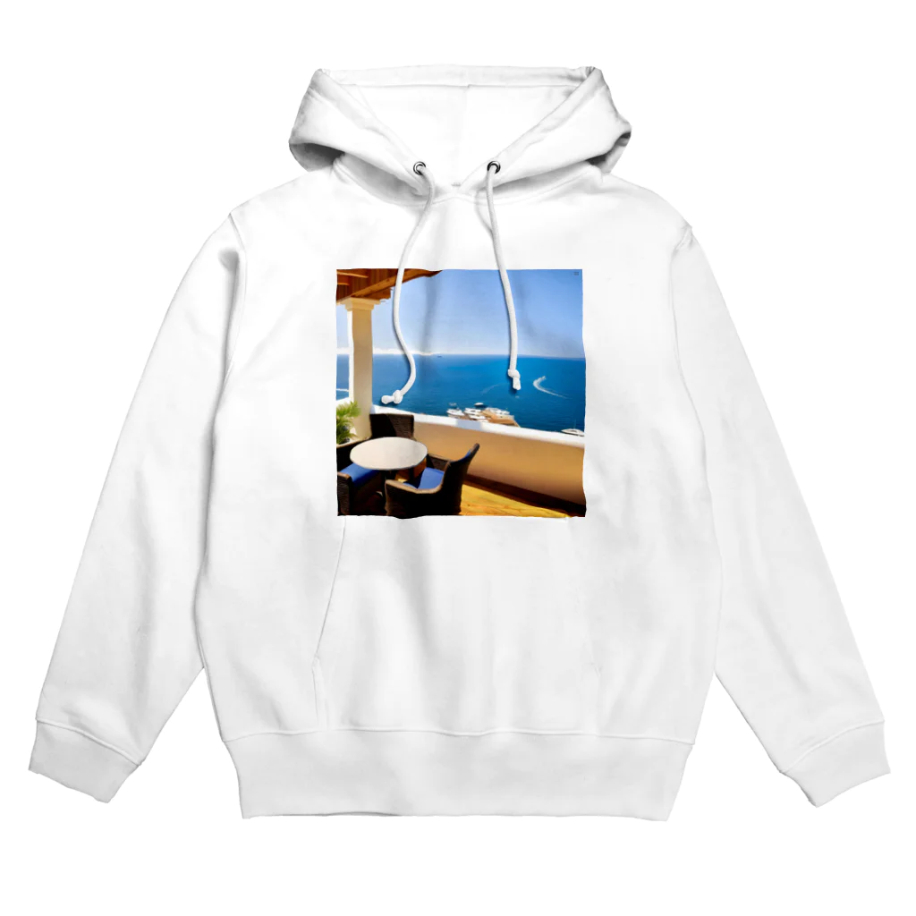 DapperMixのシーサイドカフェグッズ Hoodie