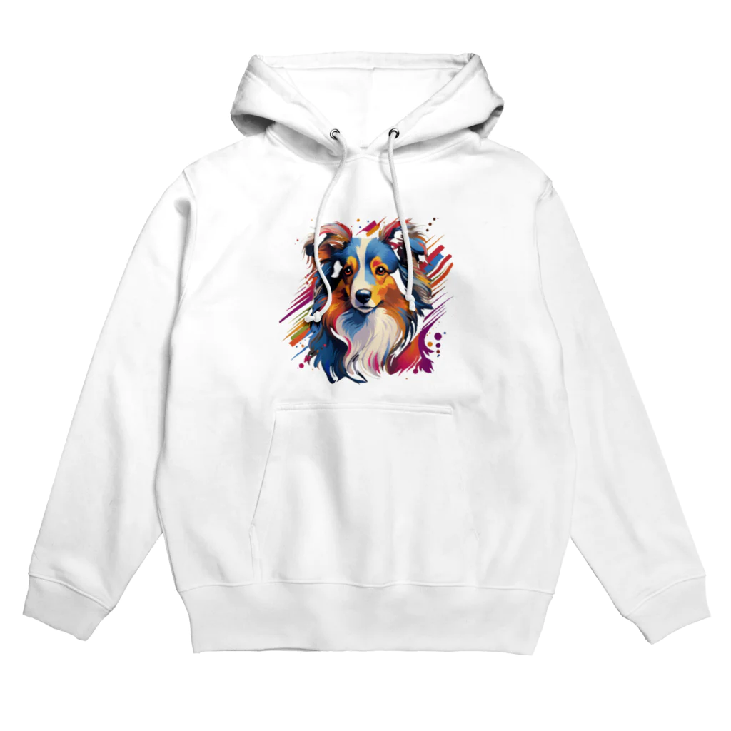 Sheltie Chic Creationsのシェルティ26 Hoodie