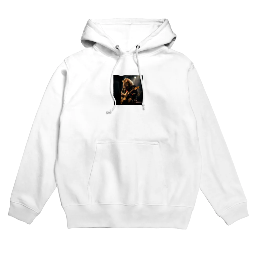 Gavi'sのRockなCat 猫ギターバージョン2 Hoodie