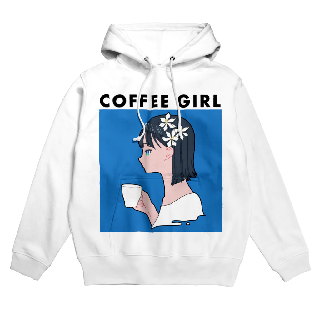 COFFEE GIRLのCoffee Girl クチナシ (コーヒーガール クチナシ) パーカー